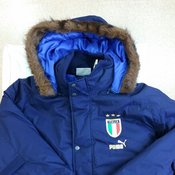イタリア代表　ベンチコート　Lサイズ