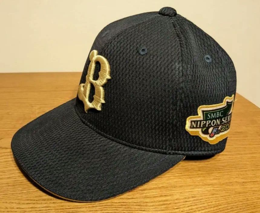福田周平選手　オリックスバファローズ　本人着用　日本シリーズ　キャップ　帽子