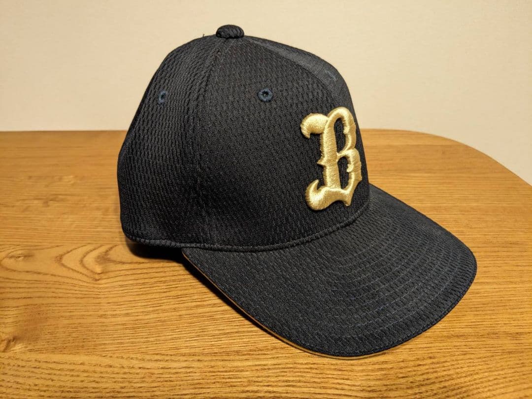 福田周平選手　オリックスバファローズ　本人着用　日本シリーズ　キャップ　帽子