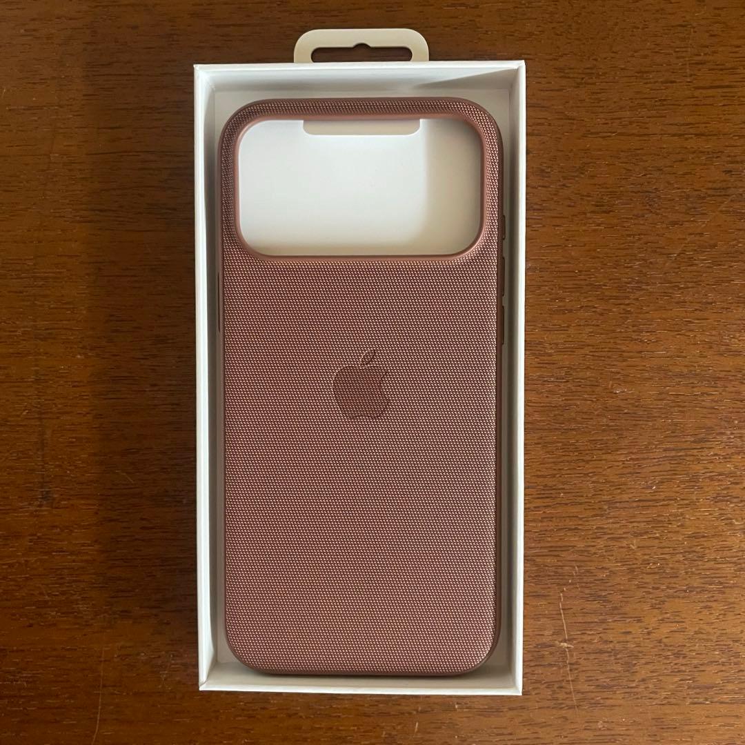 純正品iPhone17ProMax テックウーブンケース シエナ