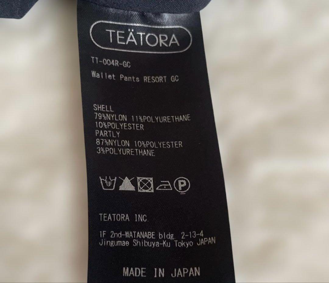 TEATORA Wallet Pants RESORT GC テアトラ　サイズ2