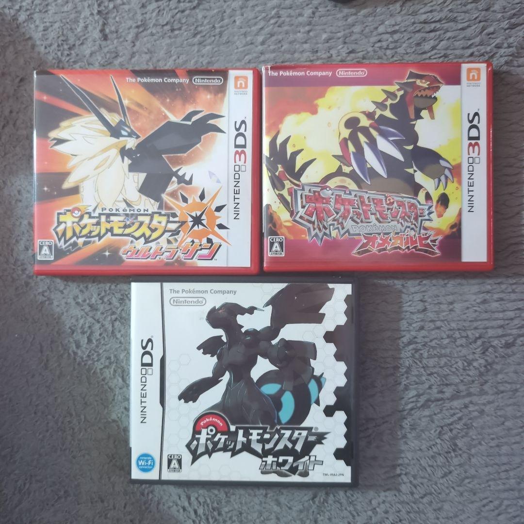 ぼ*店様 DS,3DS ポケットモンスター ゲームセット12本