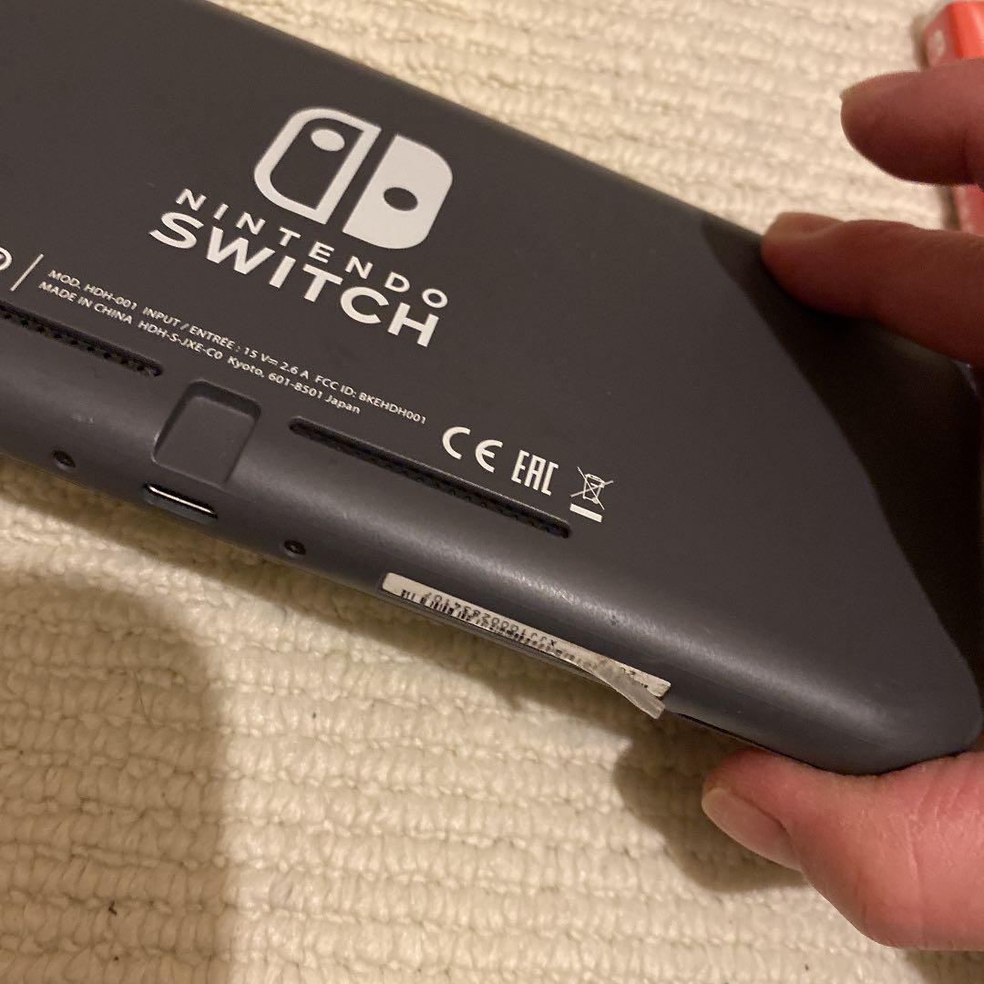 SWITCH LITE グレー　switch 本体のみ