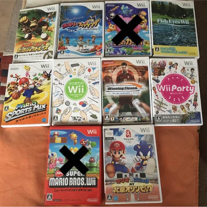 Wii ゲームソフト(コメント下さい)