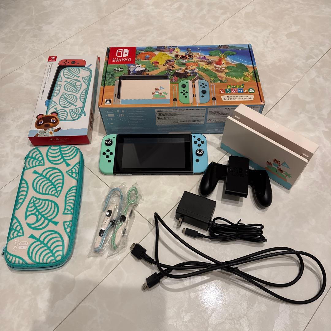 あ*様 Nintendo Switch あつまれ どうぶつの森モデル+キャリング