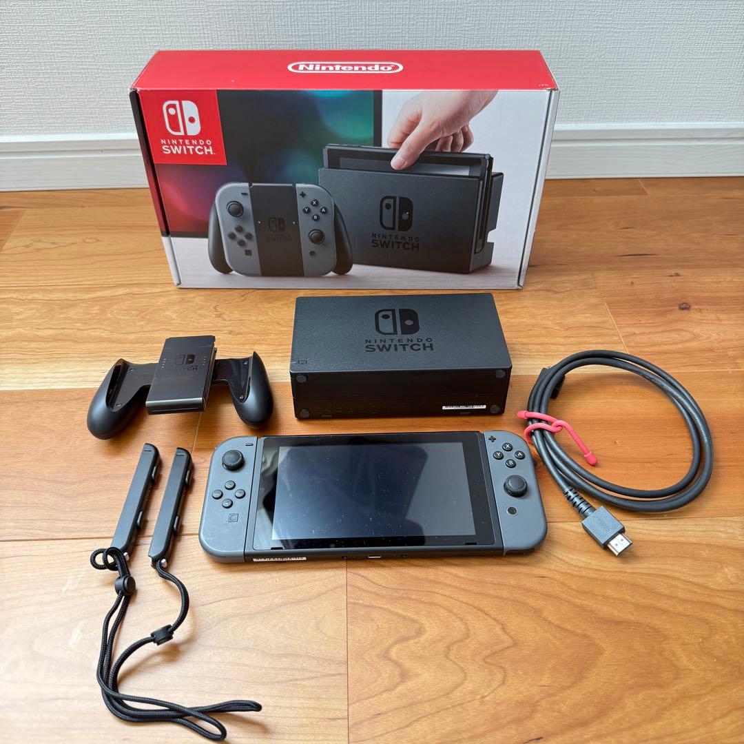 Ｎ*Ｙ様 【箱付き】Nintendo Switch 本体 グレー スイッチ 任天