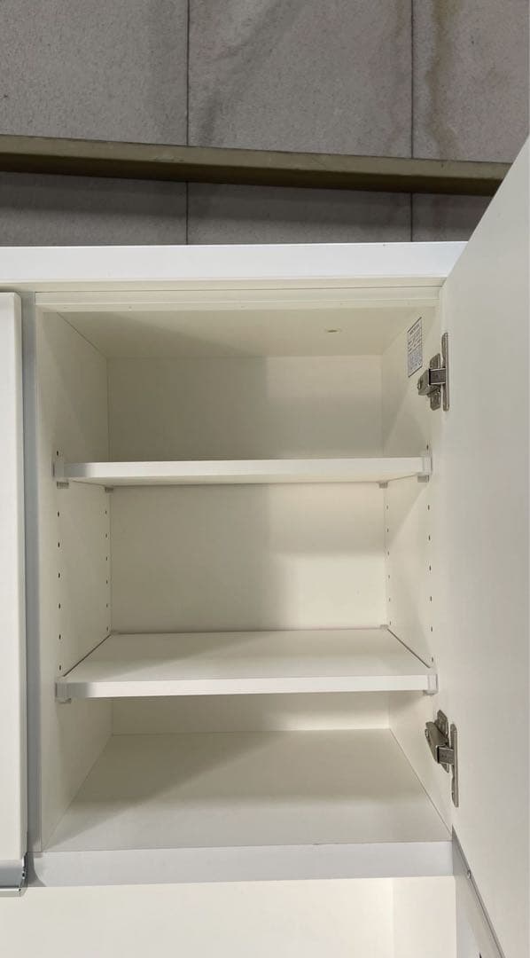 ニトリ RESUME キッチンボード 食器棚 ホワイト