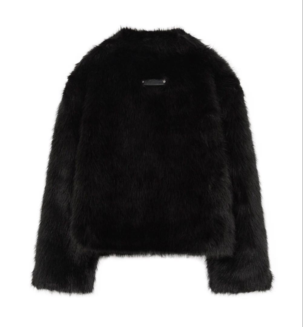 翌日発送‼️illigo ファージャケット パピィショートファージャケット