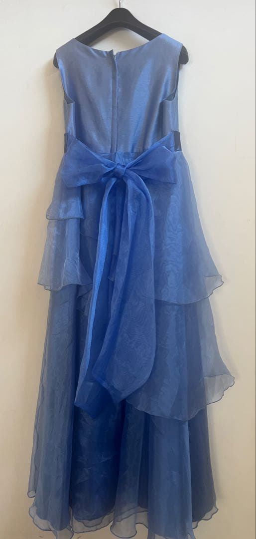 ゆめりすと　レイヤードドレス/グレイッシュブルー