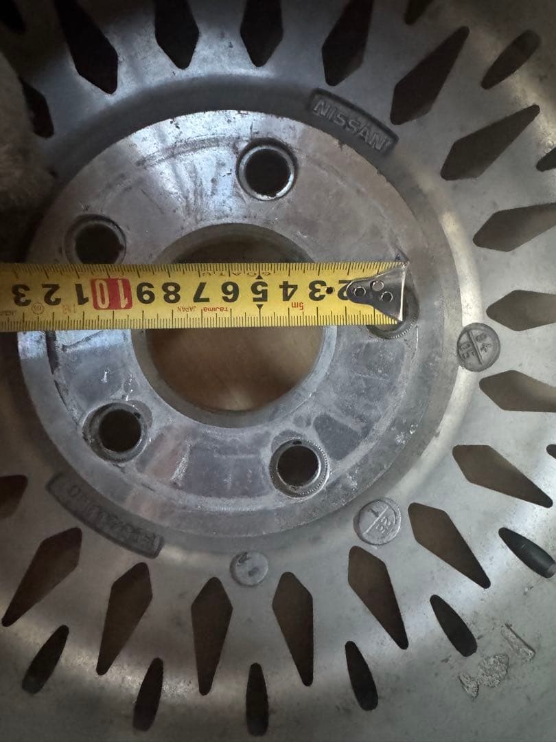 NISSAN 純正14インチ メッシュホイール 旧車