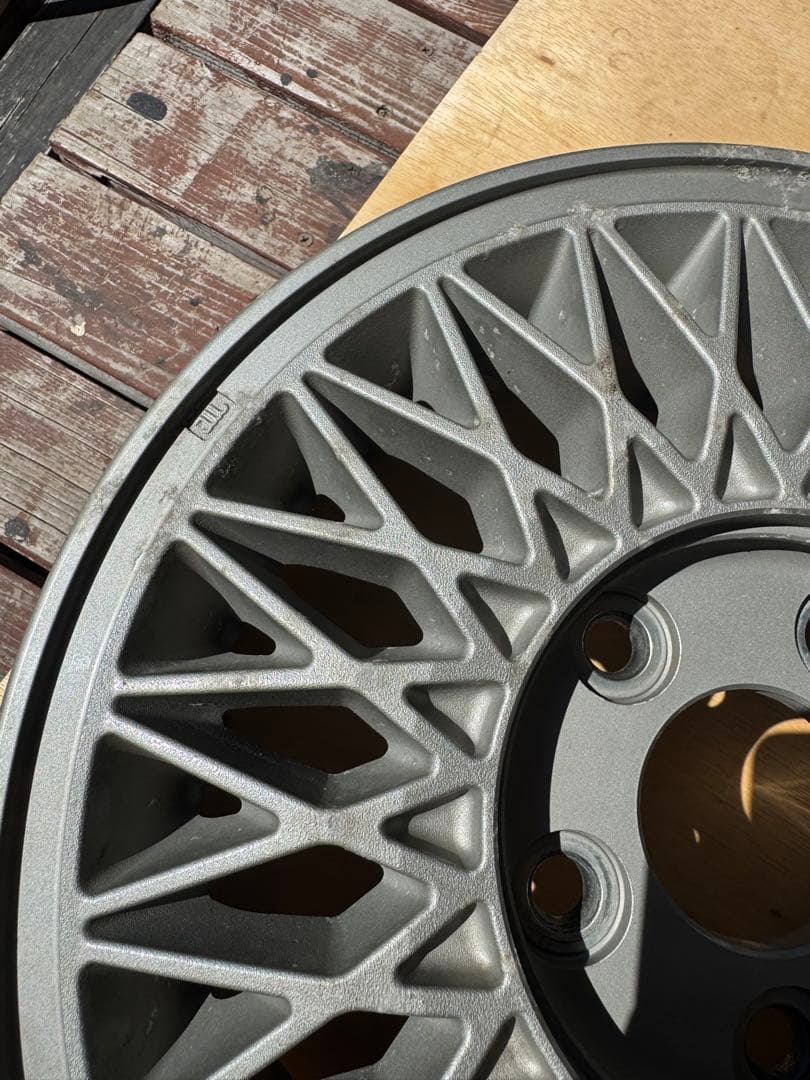 NISSAN 純正14インチ メッシュホイール 旧車