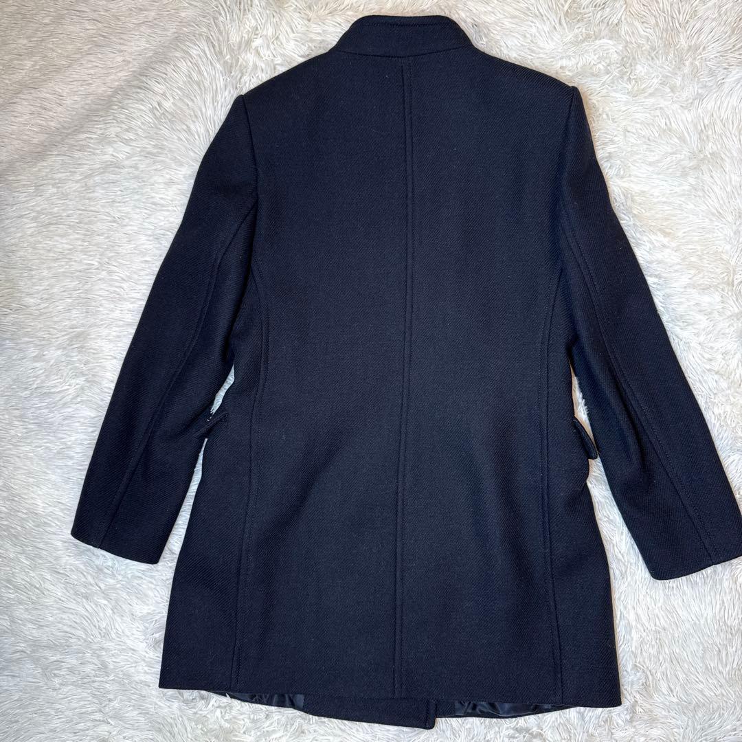 大きい ✨️美品 ZARA XL ナポレオンコート ネイビー ダブル 金ボタン