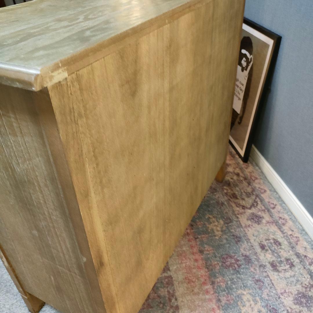 B-COMPANY ビーカンパニー ガラス扉収納キャビネット シャビー