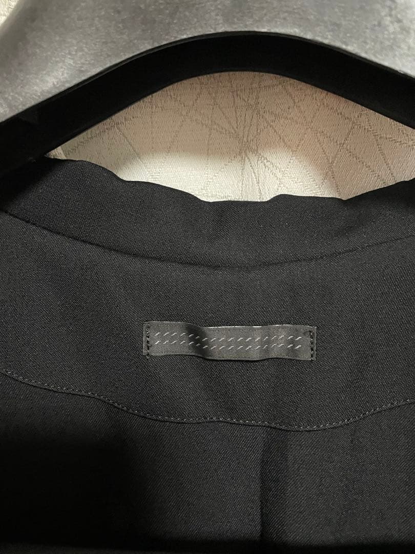 BISHOOL ビシュール ウールギャバジン ロング ジャケット コート