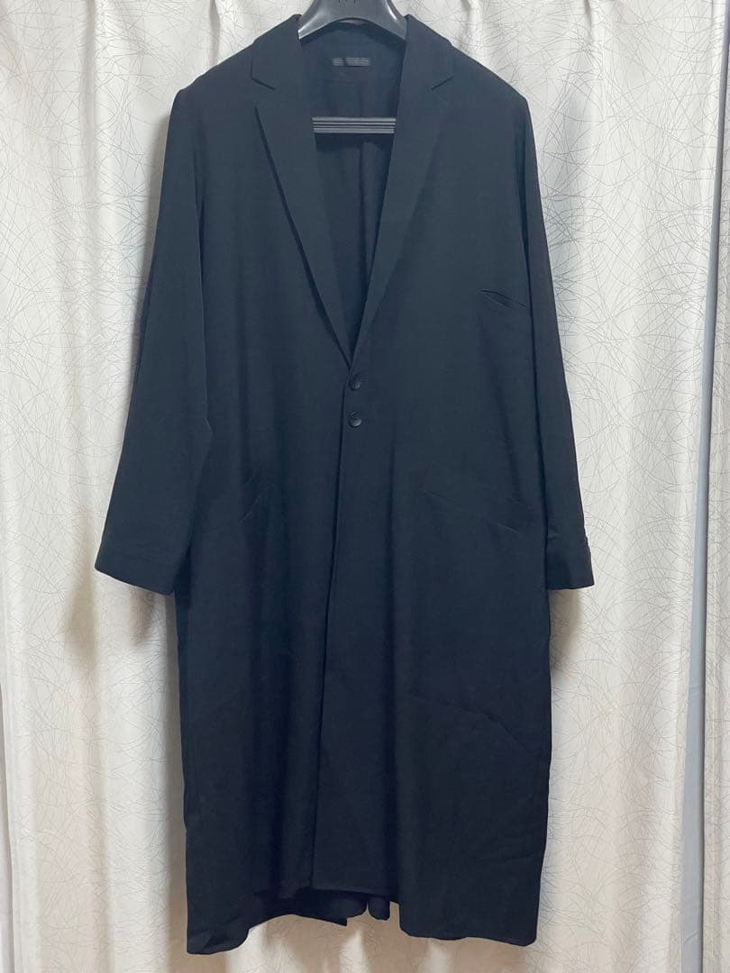 BISHOOL ビシュール ウールギャバジン ロング ジャケット コート