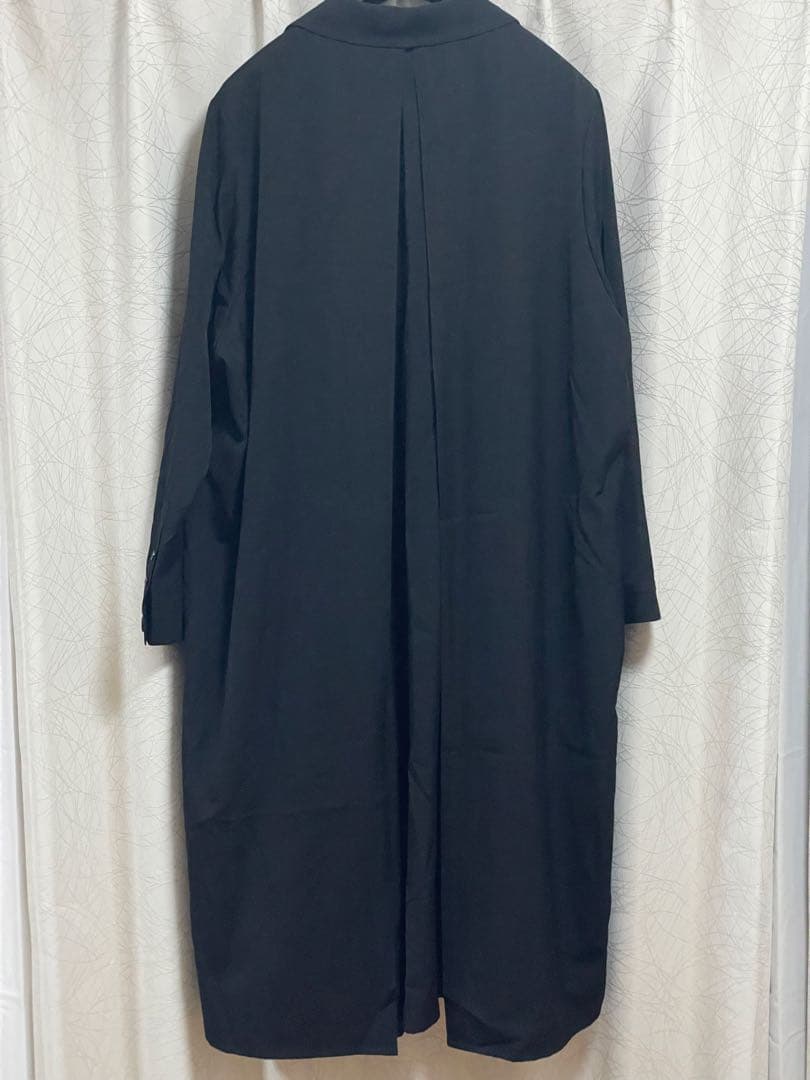 BISHOOL ビシュール ウールギャバジン ロング ジャケット コート