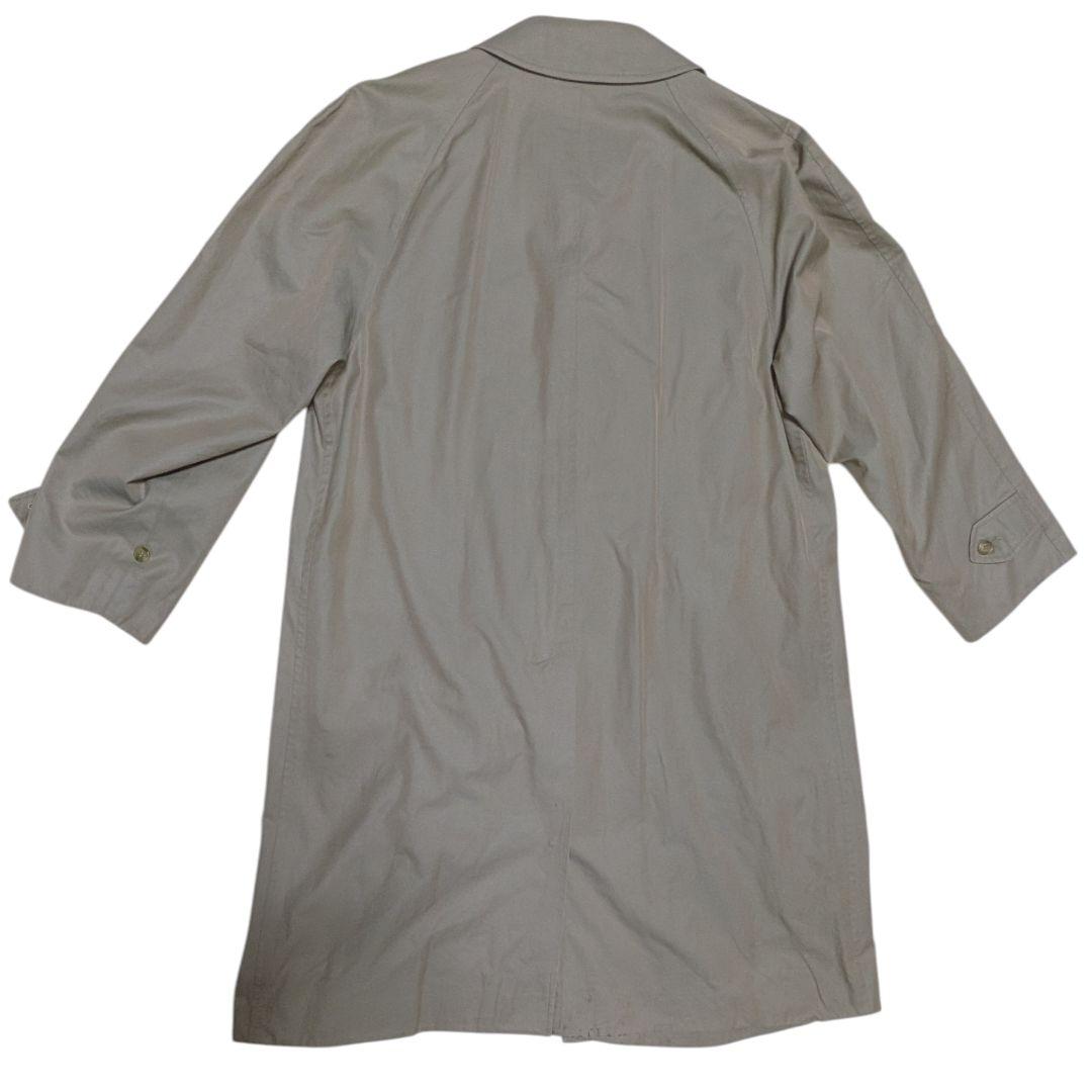 バーバリー ヴィンテージ プローサム騎士 ロングコート ノバチェック 4L