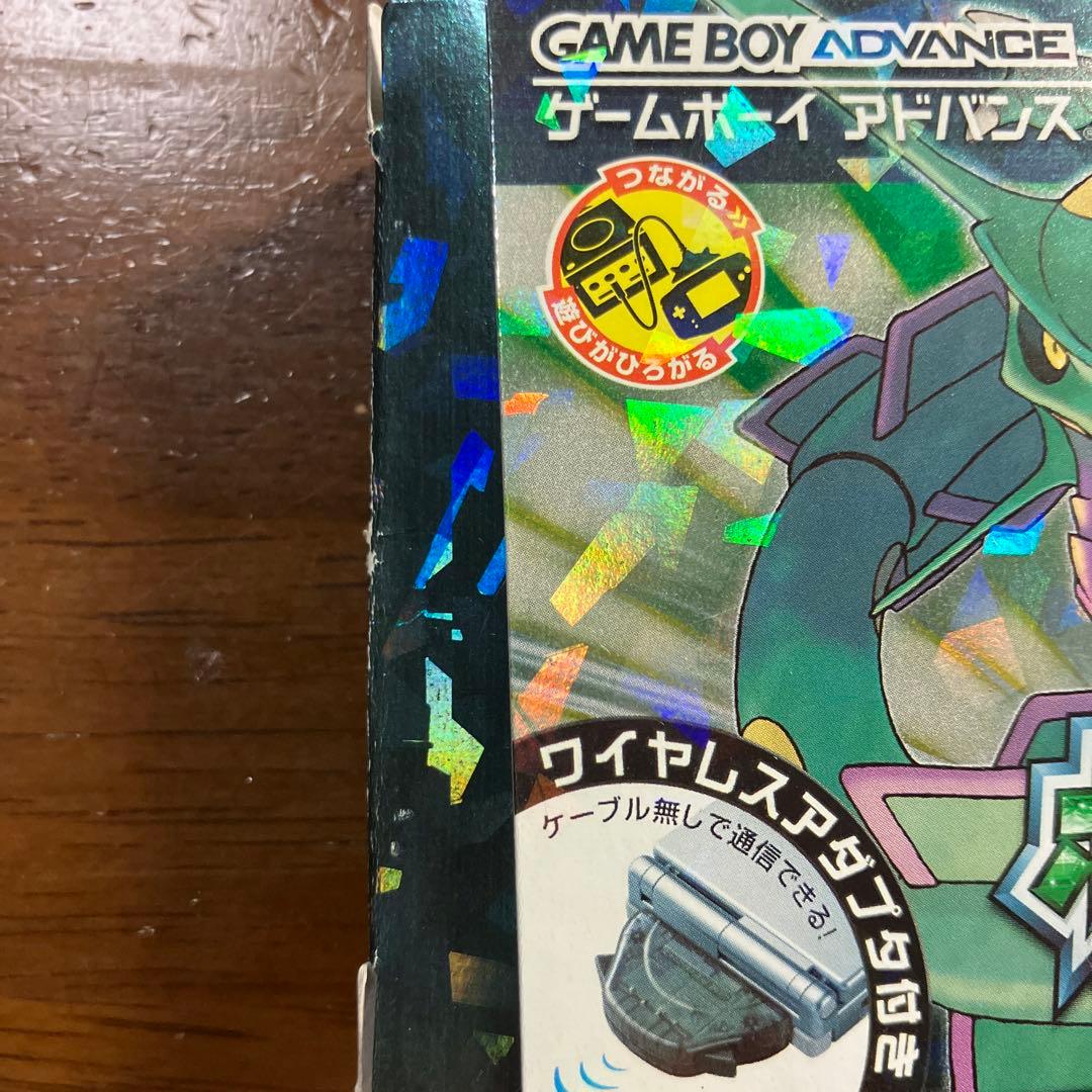 ポケモン　エメラルド　ゲームボーイアドバンス　カセット　箱説明書付き　動作確認済