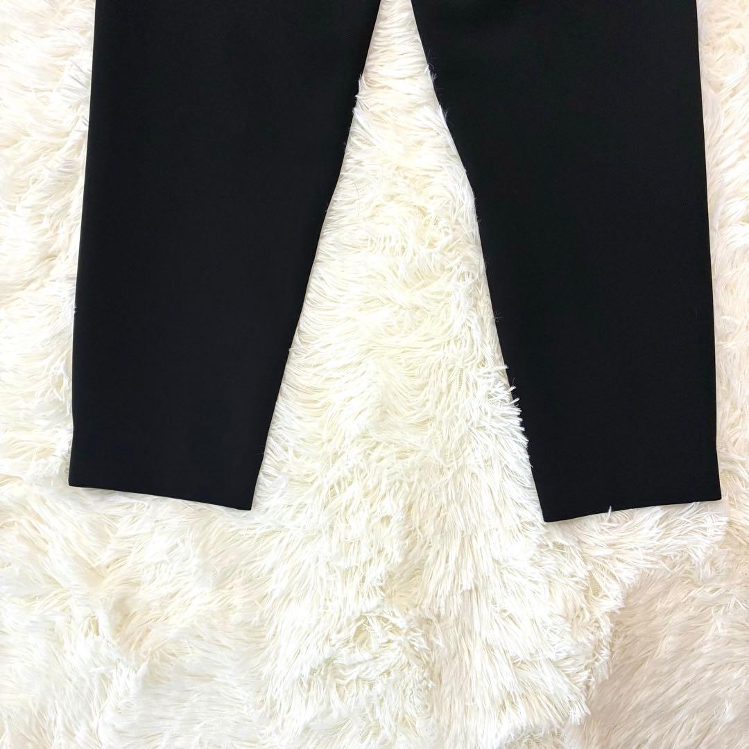 【SOÉJU】ストレッチファインタックパンツ Sサイズ　BLACK 現行品