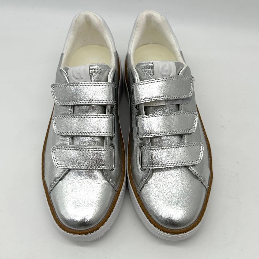 〈美品〉COLE HAAN【22.5】グランドプロ トリプルストラップスニーカー