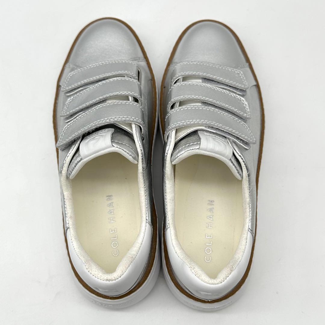 〈美品〉COLE HAAN【22.5】グランドプロ トリプルストラップスニーカー