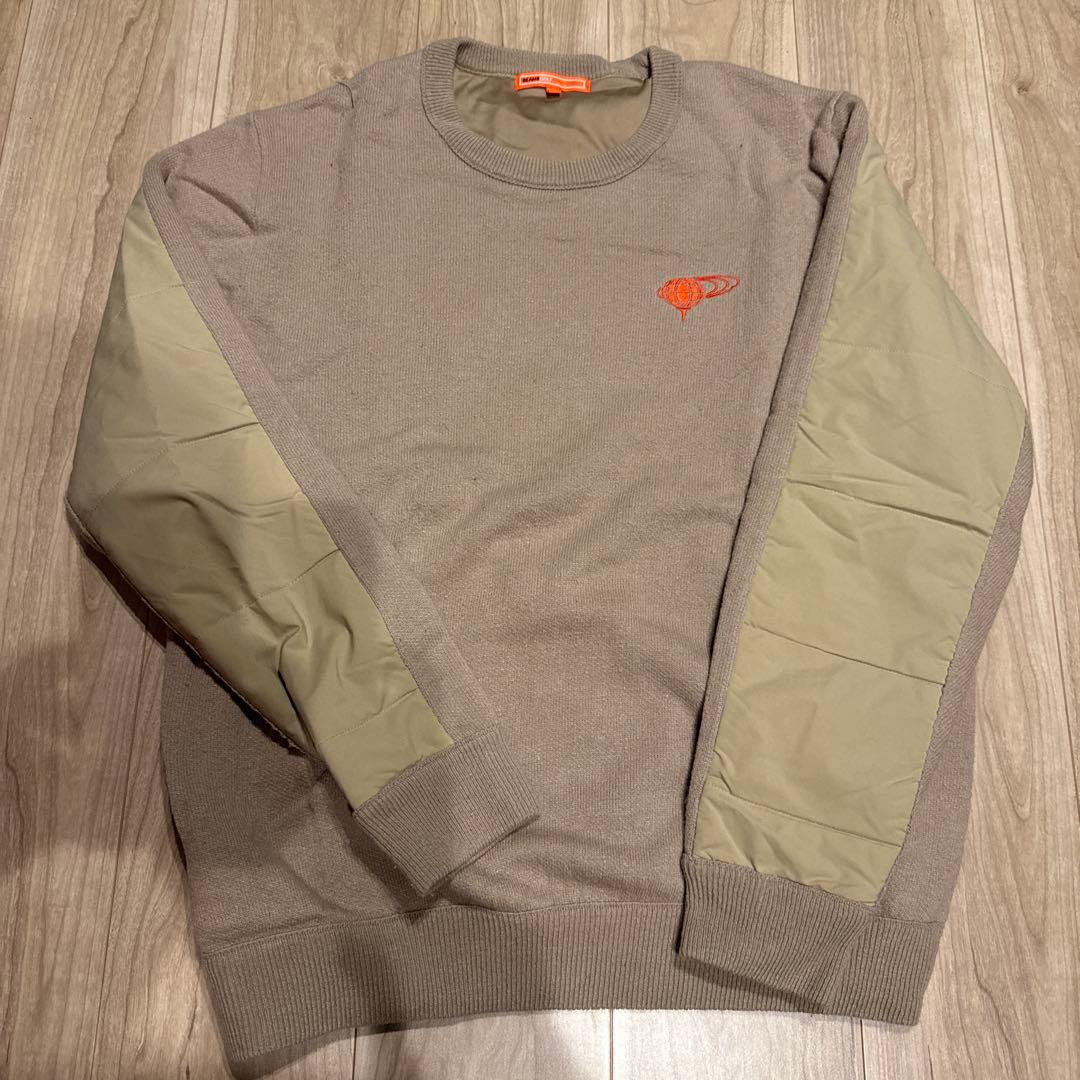 冬ゴルフ！！BEAMS GOLF Mサイズ 切替ニット
