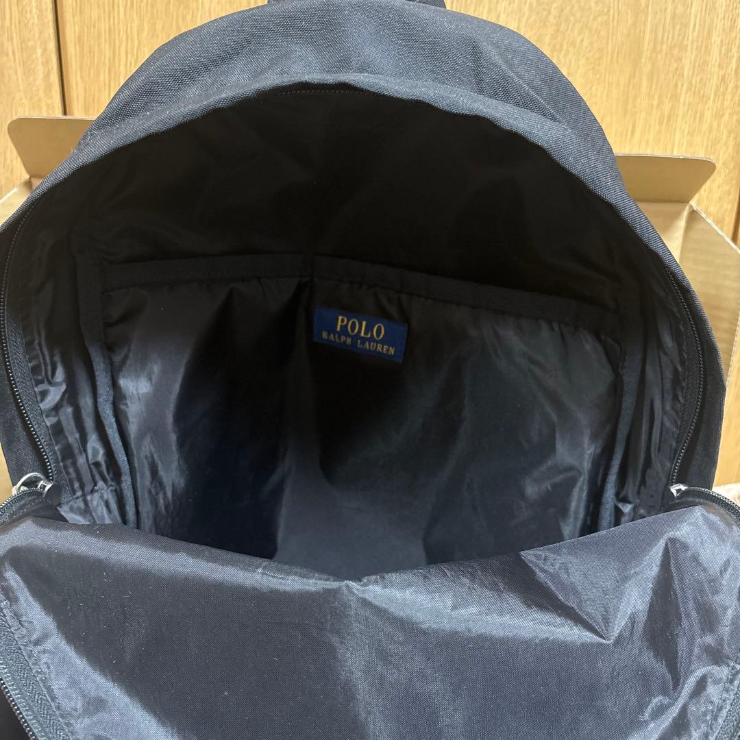 ポロ ラルフローレン バックパック マルチカラー ポニー刺繍 博多阪急購入品