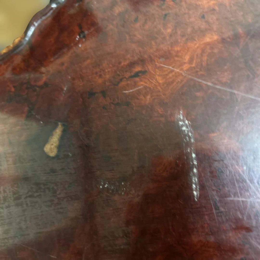 taka 花梨　 座卓 一枚板 高級テーブル　天然木製光沢座卓アンティーク