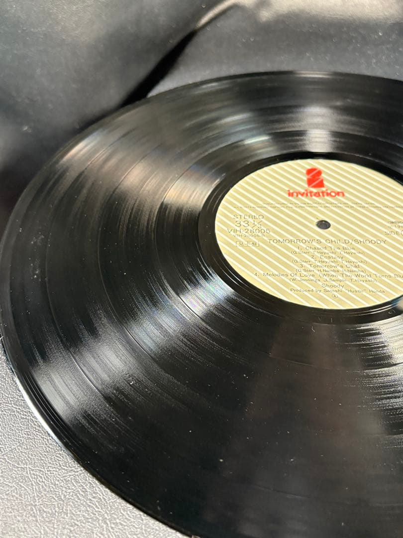 C061 Shudy トゥモローズ チャイルド レコード　見本