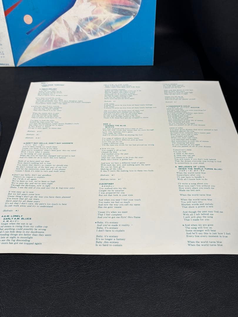 C061 Shudy トゥモローズ チャイルド レコード　見本