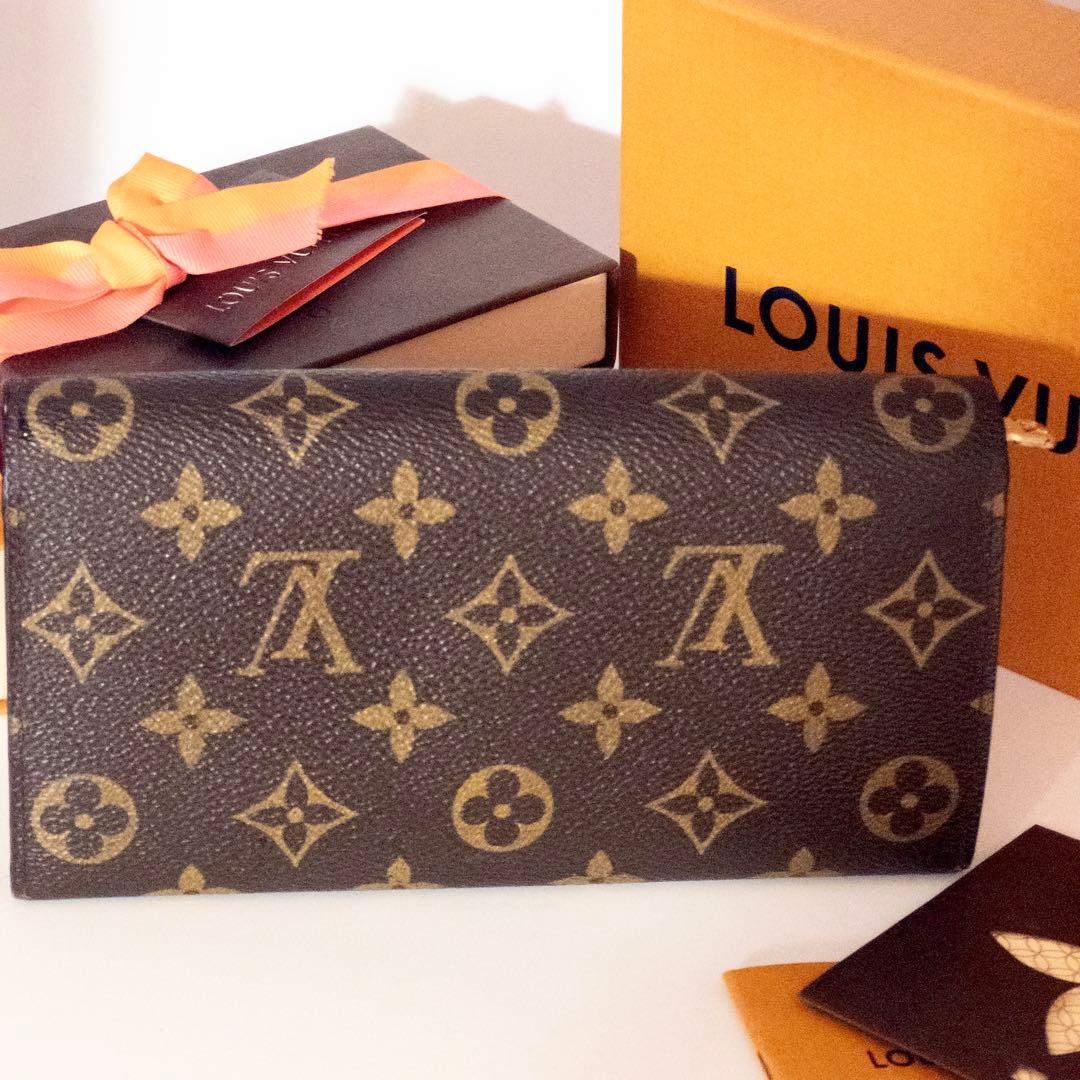 外観美品✨Louis Vuitton モノグラム ポルトフォイユサラ 長財布