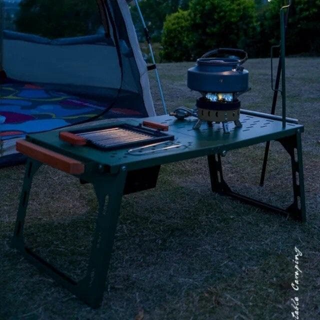 CHANODUG OUTDOOR IGTアイアンテーブル バーベキューテーブル