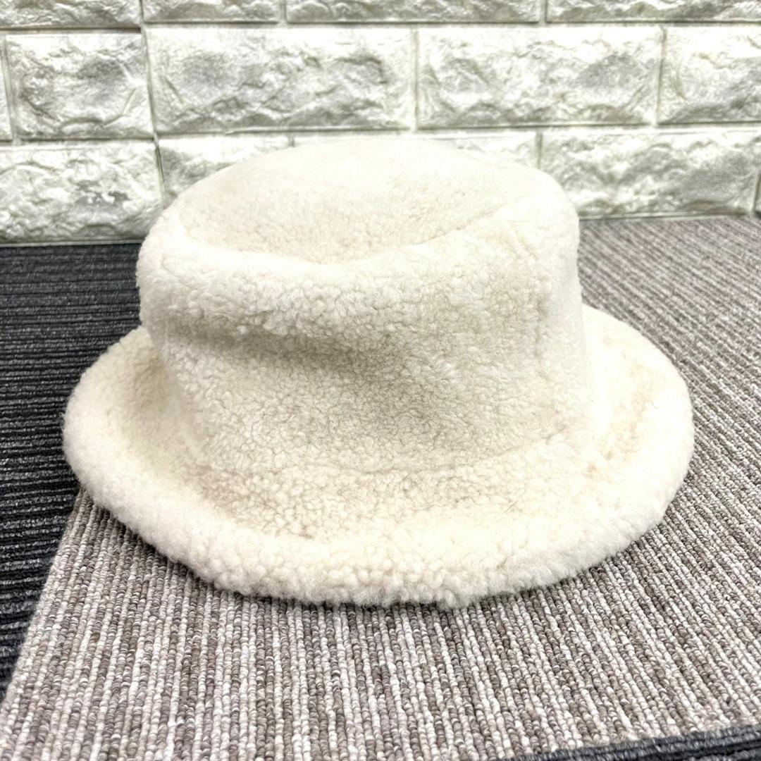 ほぼ未使用 Louis vuitton　ルイヴィトン　シアリング　ハット　ボア