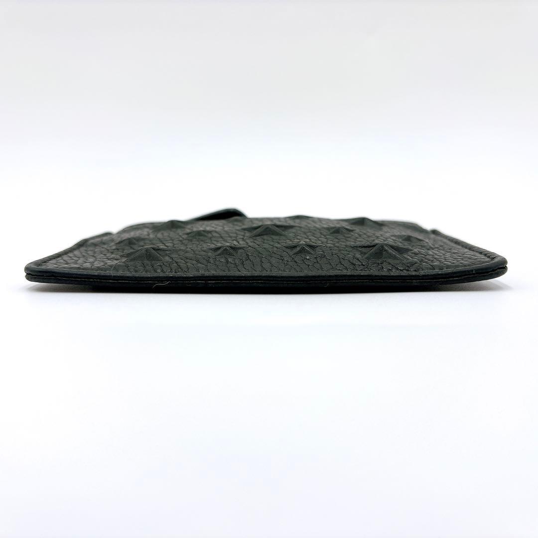 極美品＊ジミーチュウ スターエンボス レザー ケース キーケース ブラック