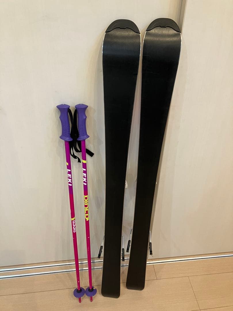 ATOMIC スキー板 110センチ&ストックセット