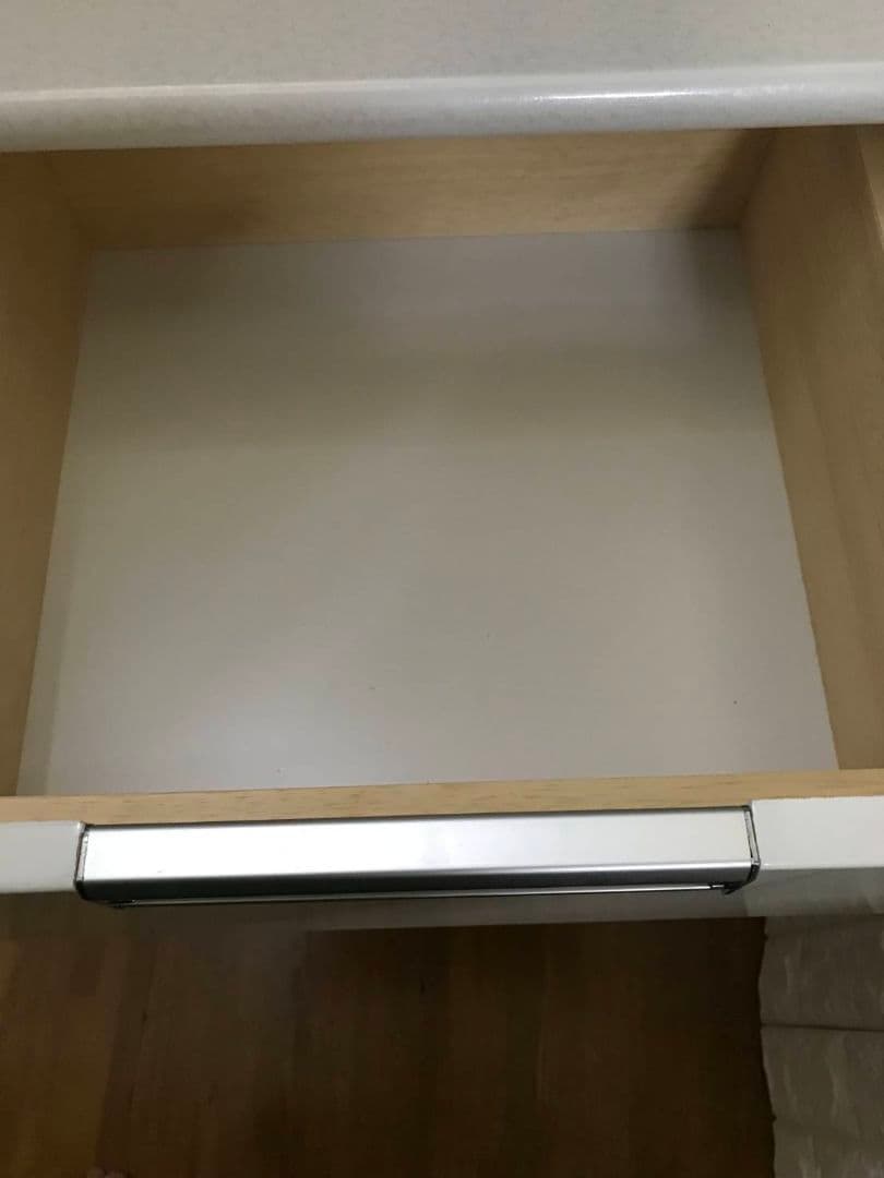 ホワイトレンジボードキッチン収納食器棚