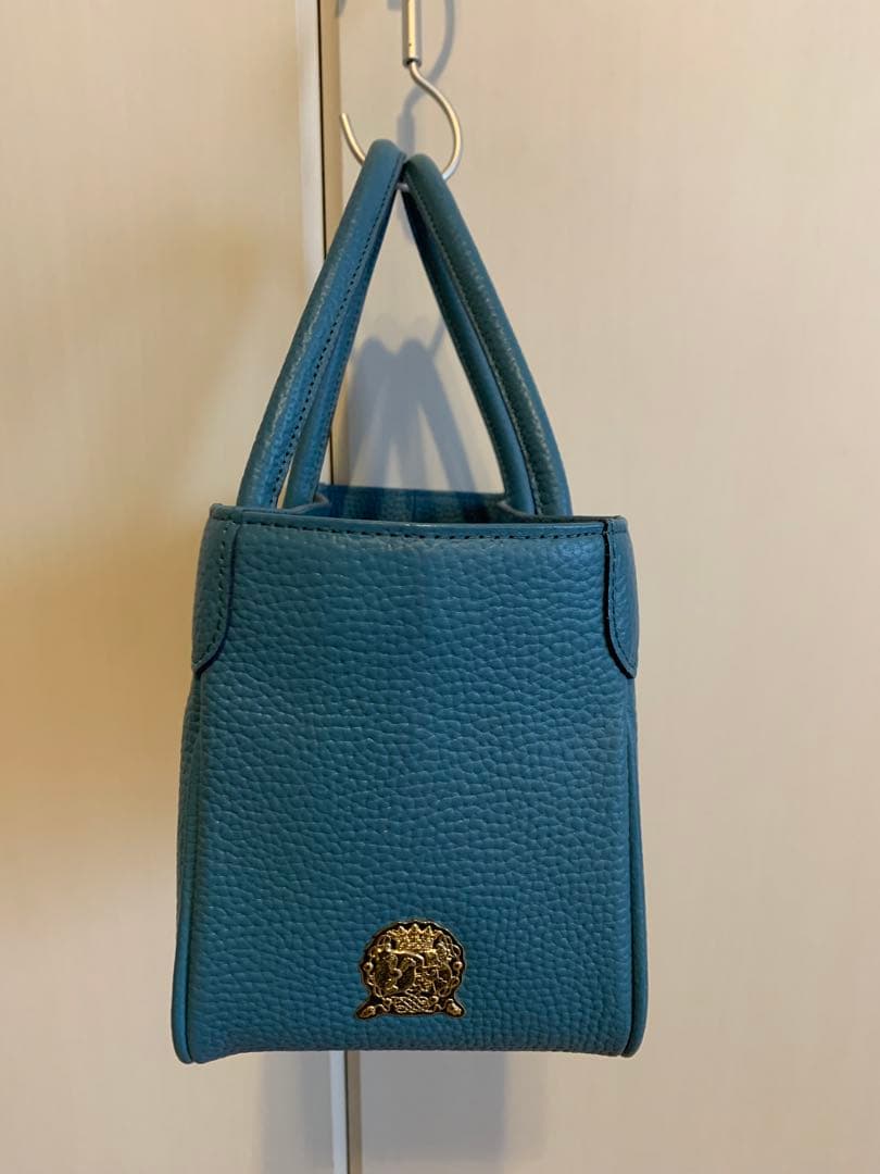 ADMJ ミニトートバッグ　ターコイズブルー