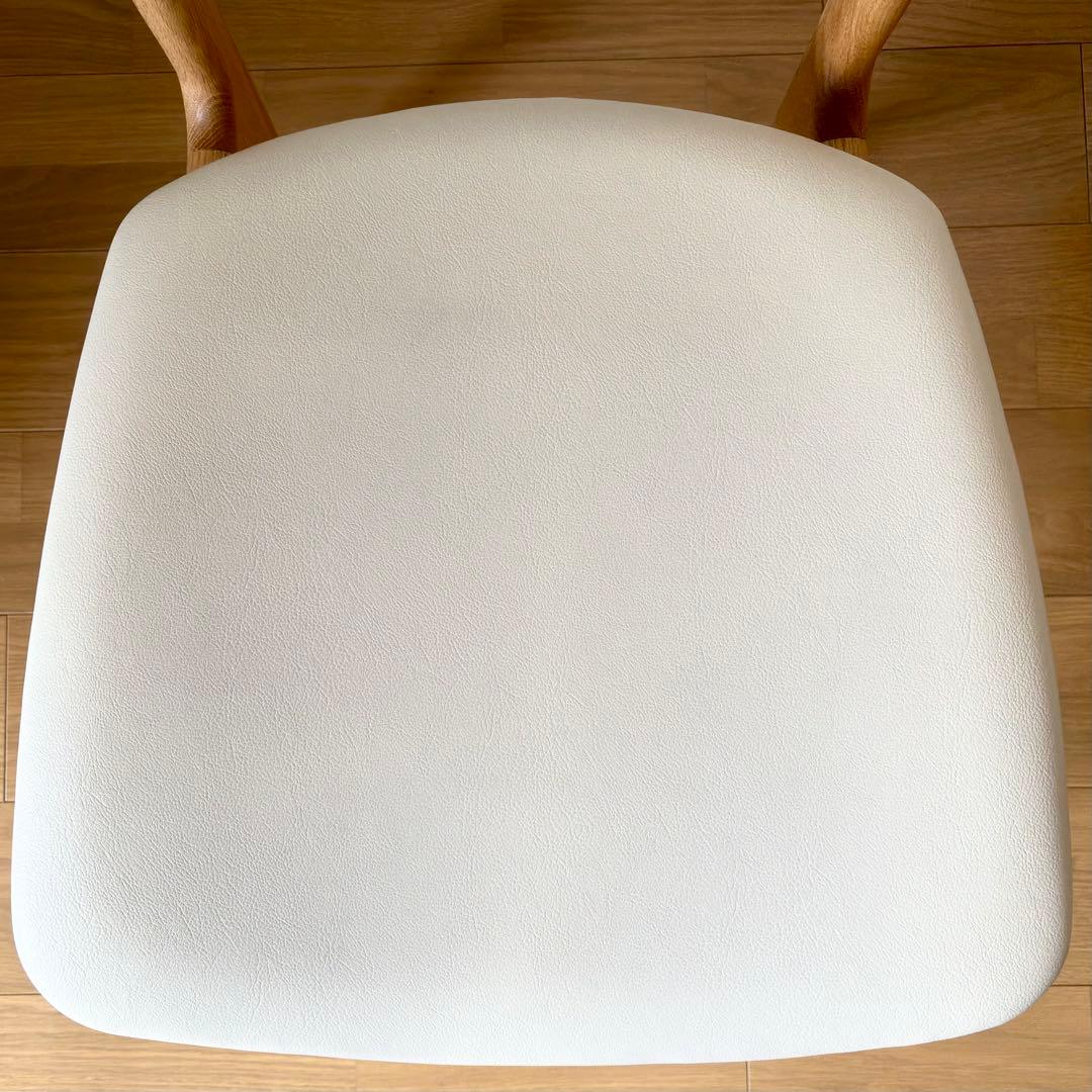 ダイニングチェアHARE 平田椅子製作所 サイドチェア 高さ40cm アイボリー