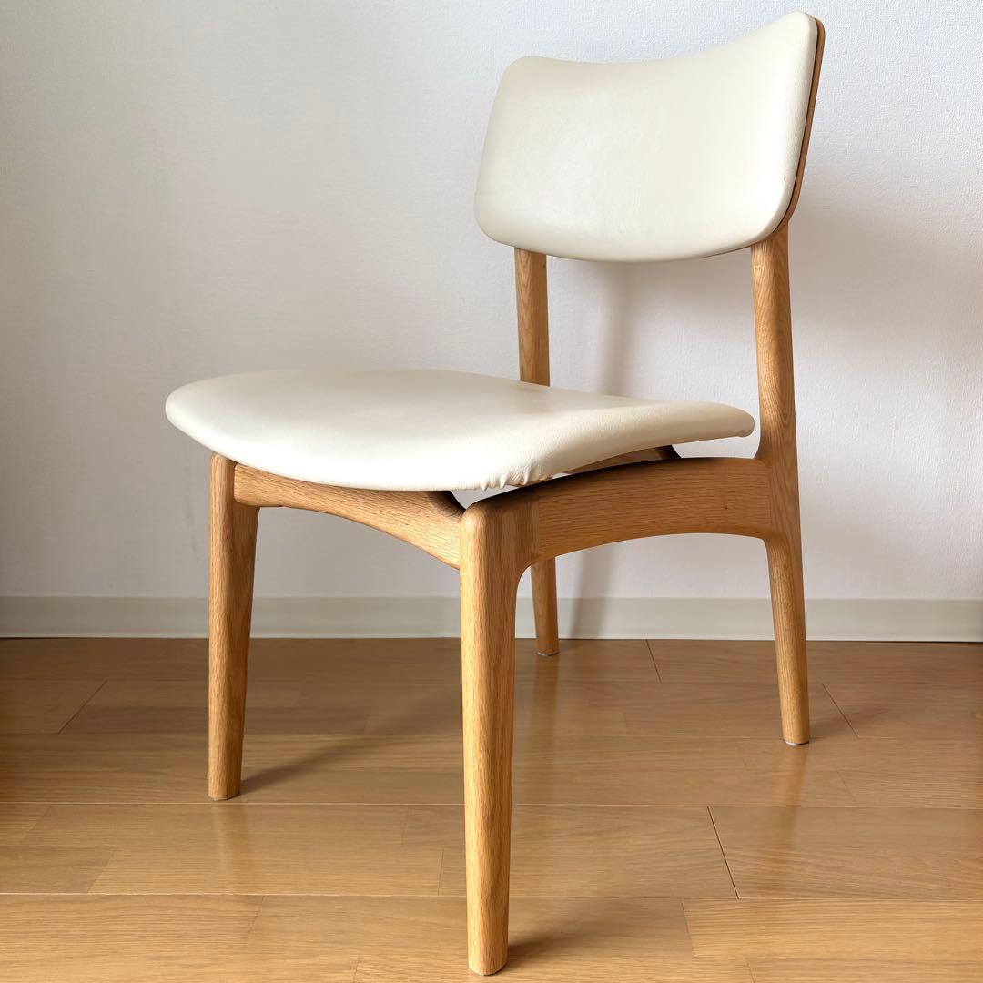 ダイニングチェアHARE 平田椅子製作所 サイドチェア 高さ40cm アイボリー