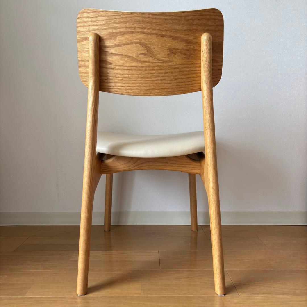 ダイニングチェアHARE 平田椅子製作所 サイドチェア 高さ40cm アイボリー