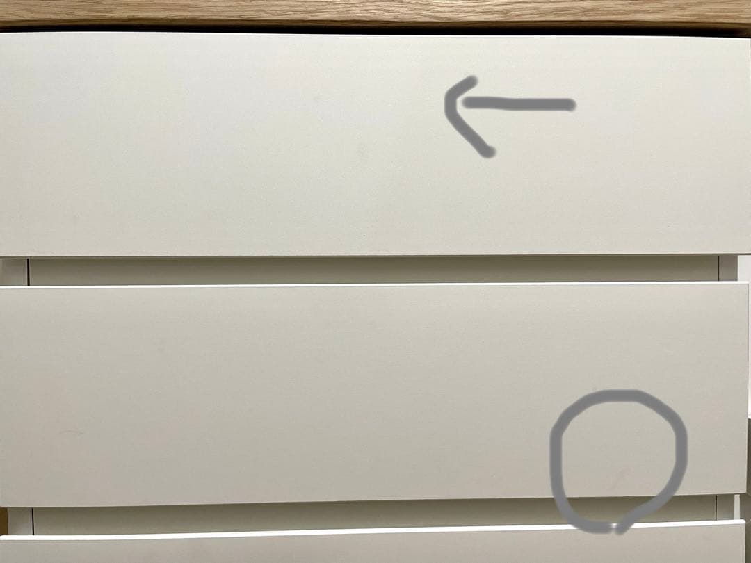 国産キッチンカウンター幅119/美品・使用1年/完成品/北欧インテリア/送料込