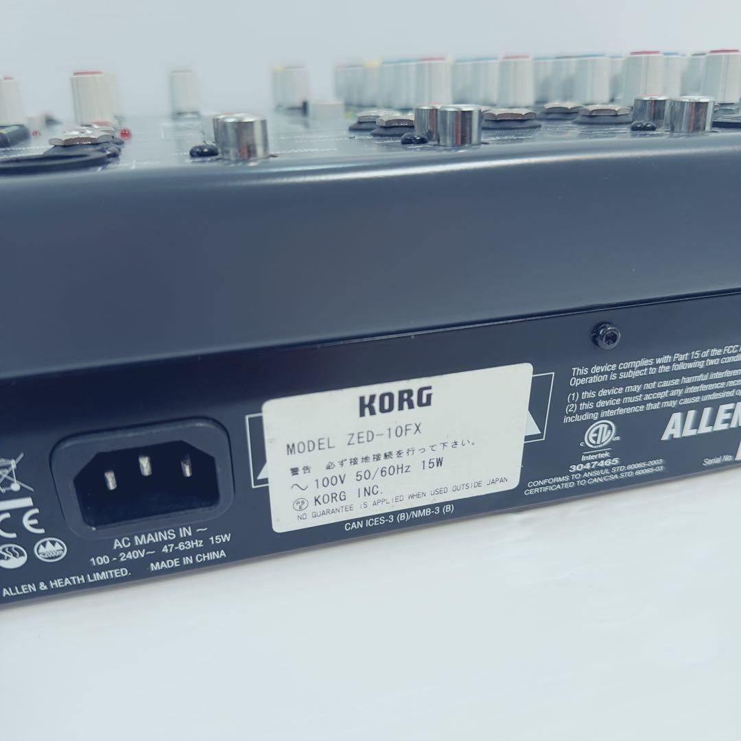 【美品】ALLEN&HEATH ZED-10FX アナログミキサー