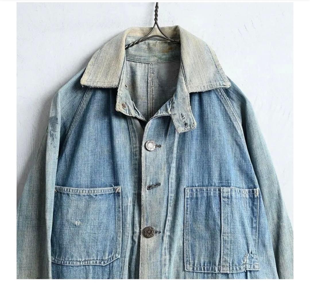 1920's PAY DAY カバーオール チンスト　チェンジボタン　ビンテージ