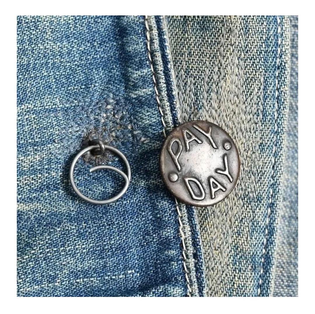 1920's PAY DAY カバーオール チンスト　チェンジボタン　ビンテージ