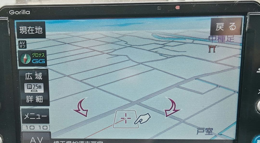 Panasonic CN-G1000VD カーナビ 7V型: 解除プラグ付