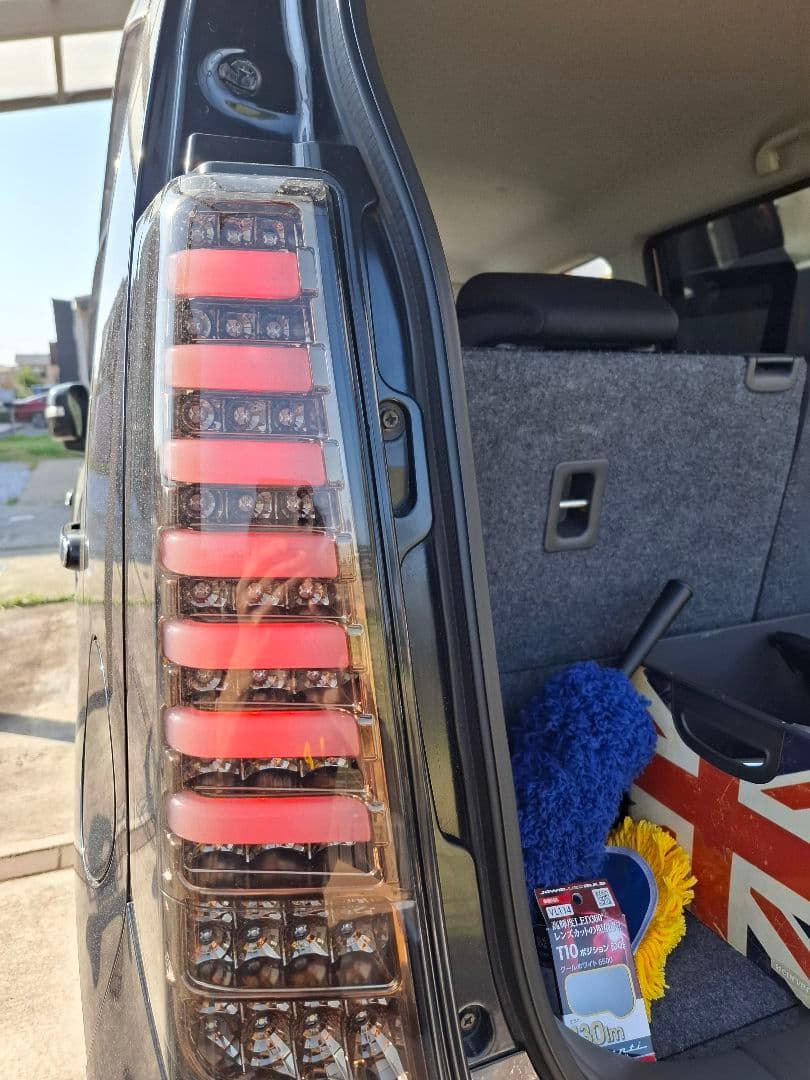 ワゴンRスティングレー MH34S 社外LEDスモークテールランプ