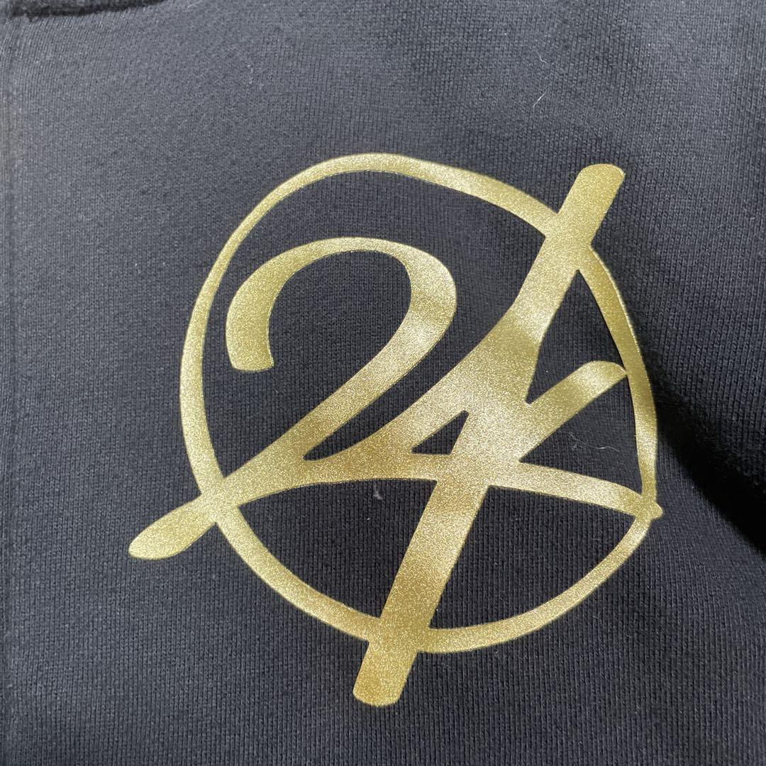 24karats ジャージ　上下セット　ブラック　ピンク　M