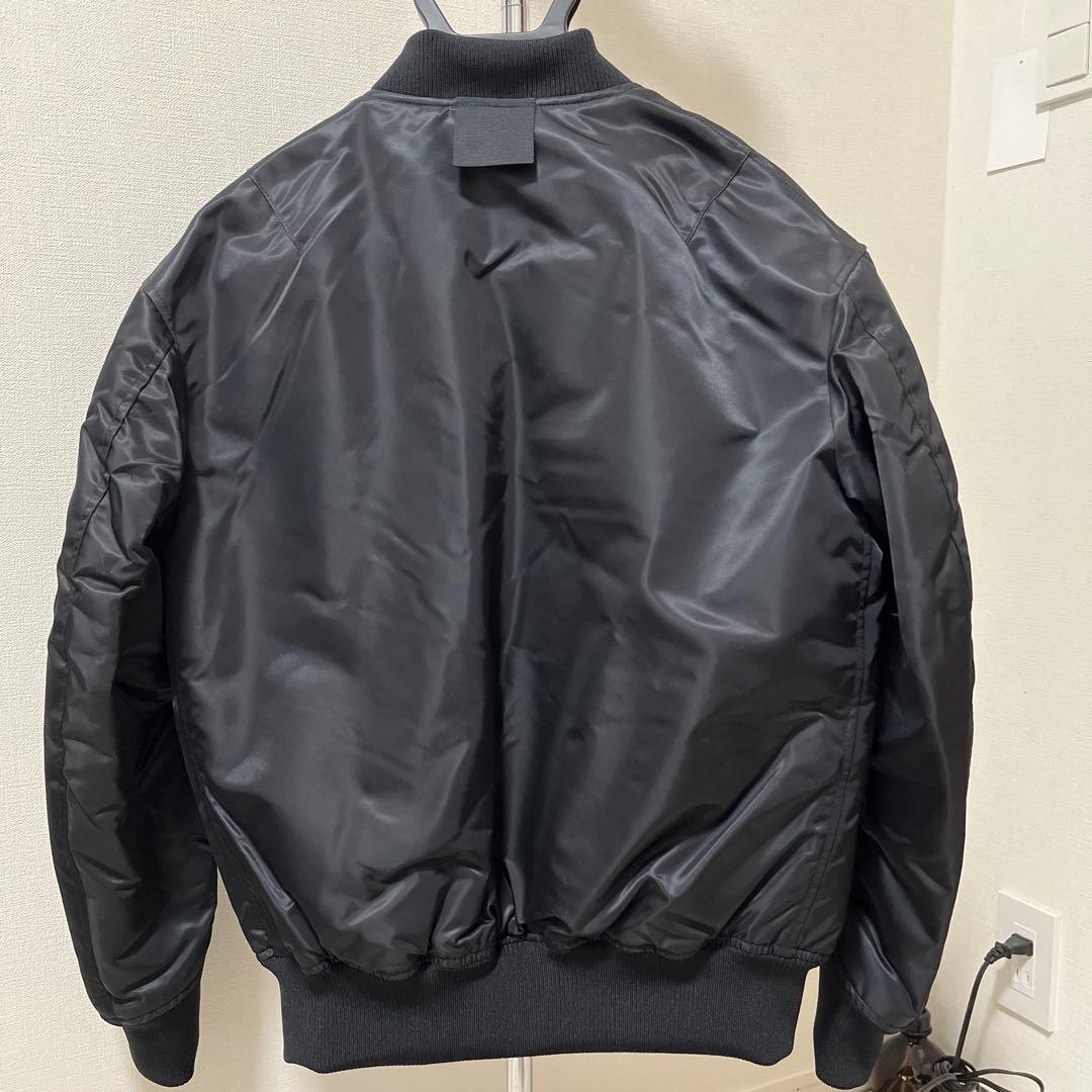 復刻版UNIQLO +J ハイブリッドオーバーサイズMA-1 XS ブラック