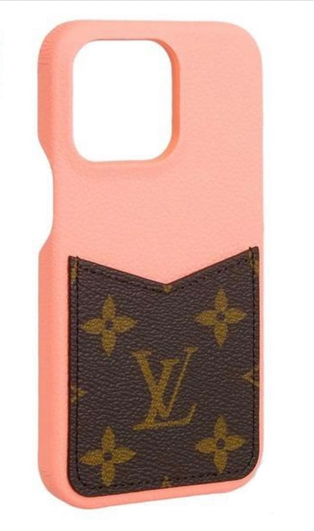 ルイヴィトン★IPHONEバンパー 13PRO★モノグラム★トロピカルコーラル