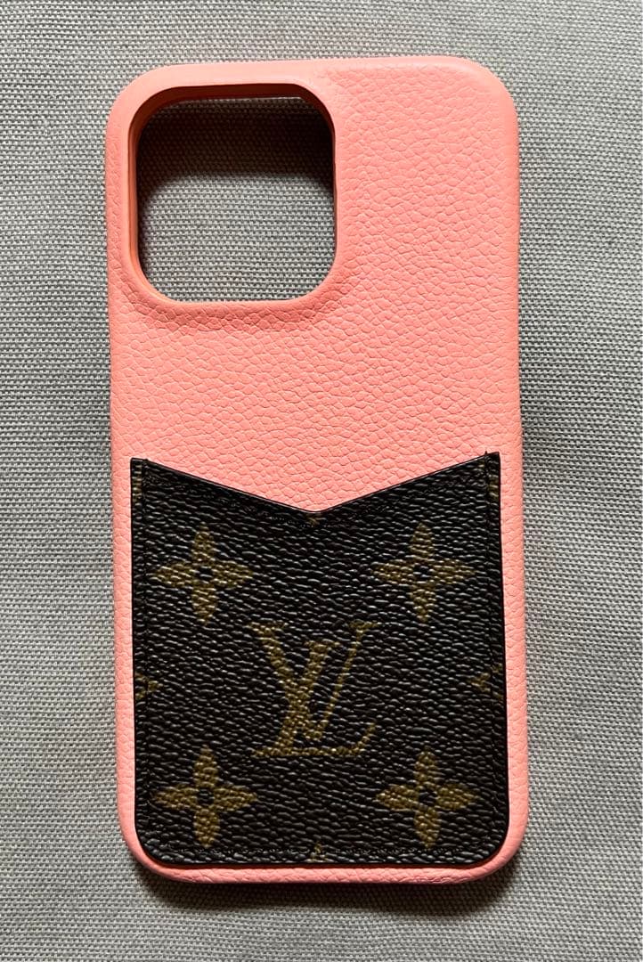 ルイヴィトン★IPHONEバンパー 13PRO★モノグラム★トロピカルコーラル